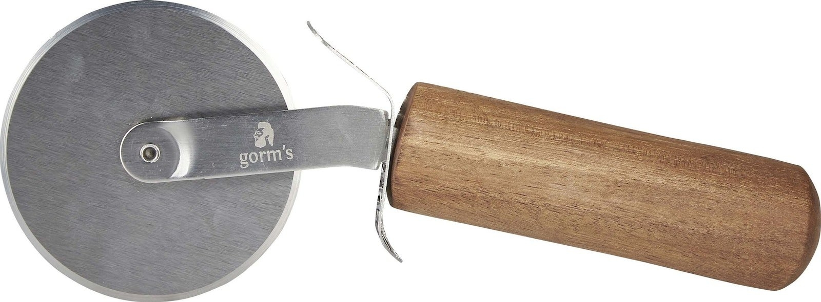 Pizzahjul Gorms-serien Pizzaskærer Rustfrit Stål Akacietræ ø6 Cm L19 Cm Natur