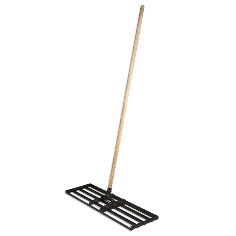 Plæneplaner Med Skaft Black Steel