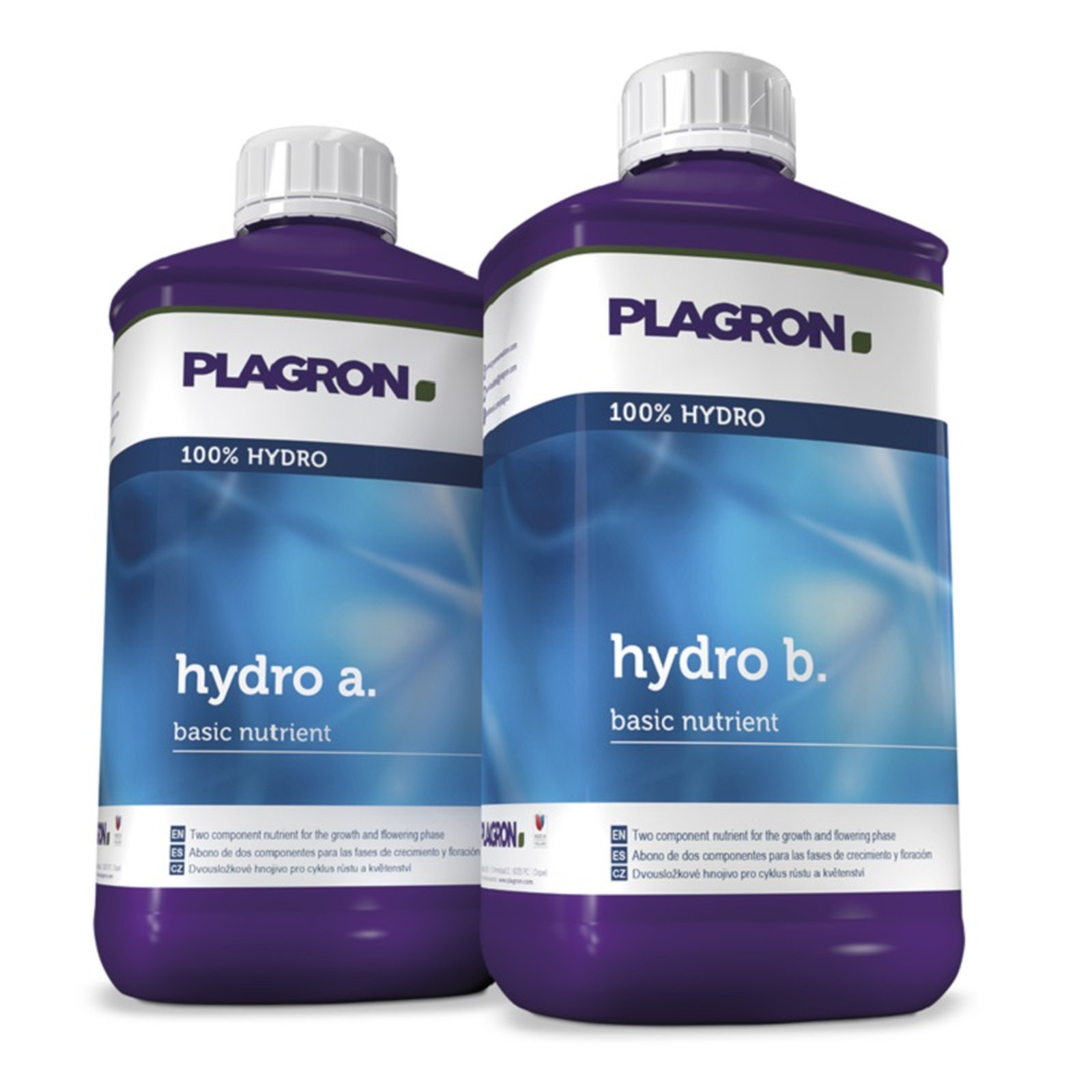 Plagron Hydro      2x1l  Hydroponisk Dyrkning