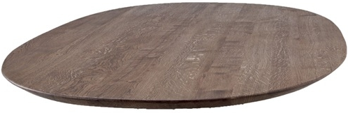 Oval Smoked Egetræ Plankebordsplade fra House Of Sander