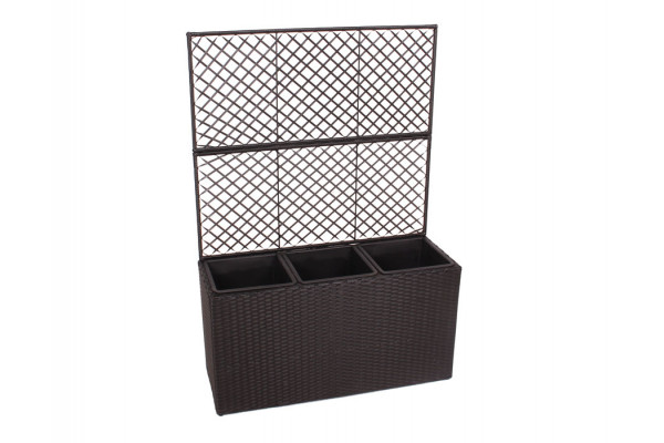 Plantekasse Rum Og Espalier Sort