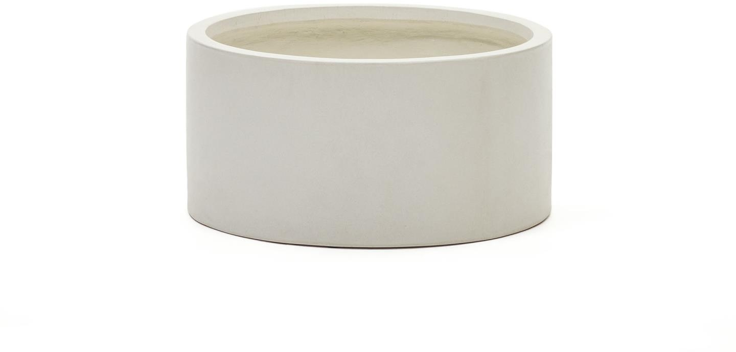 Plantekrukke Kave Home Aiguablava Cement H30x62x62 Cm Hvid