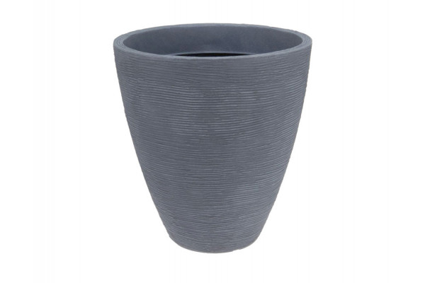 Plastkrukke   Riller  :39  :42 Cm Grå