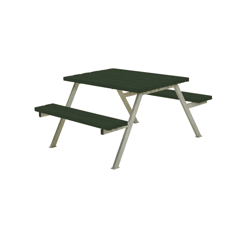 Plus Alpha Bord Bænkesæt 118 Cm Grøn 187510-11
