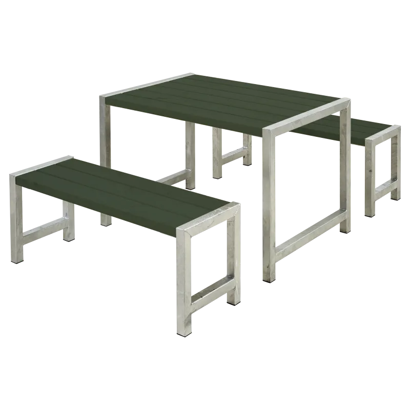 Plus Café Plankesæt 127 Cm Grøn 185580-11