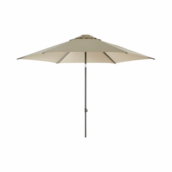 Poppi Parasol ø3m Champagne Diverse Haveparasol Brafab Enggården Havemøbler