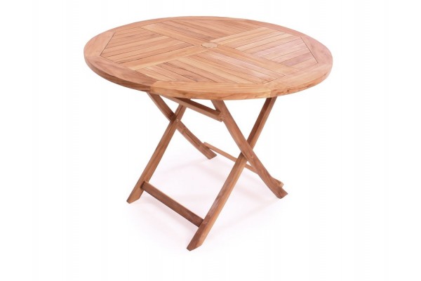 Prag Teak Havebord   120 Cm