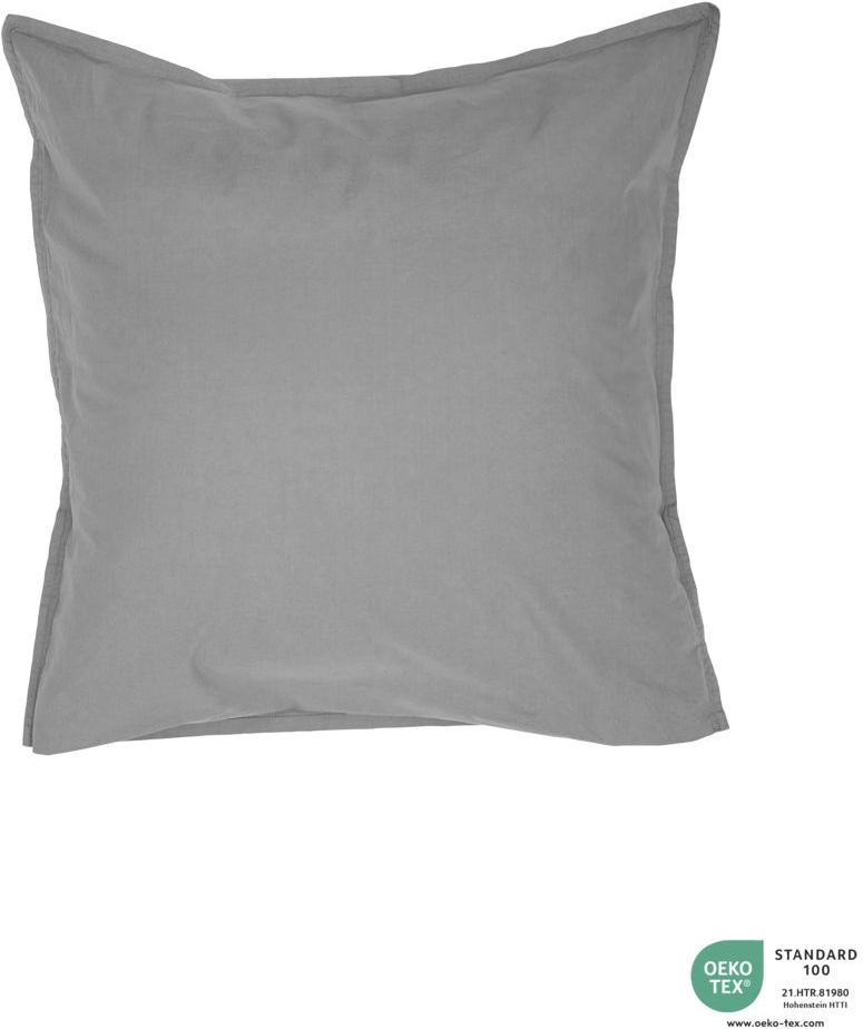 Pudebetræk Bynord Ingrid Thunder 60x63 Cm økologisk Bomuld Percale