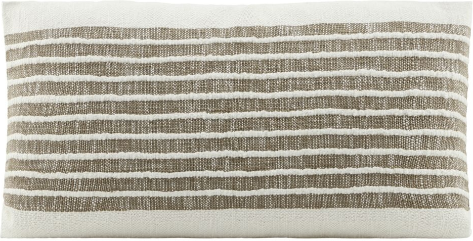 Pudebetræk House Doctor Yarn 40x80 Cm Sennepsgul Bomuld