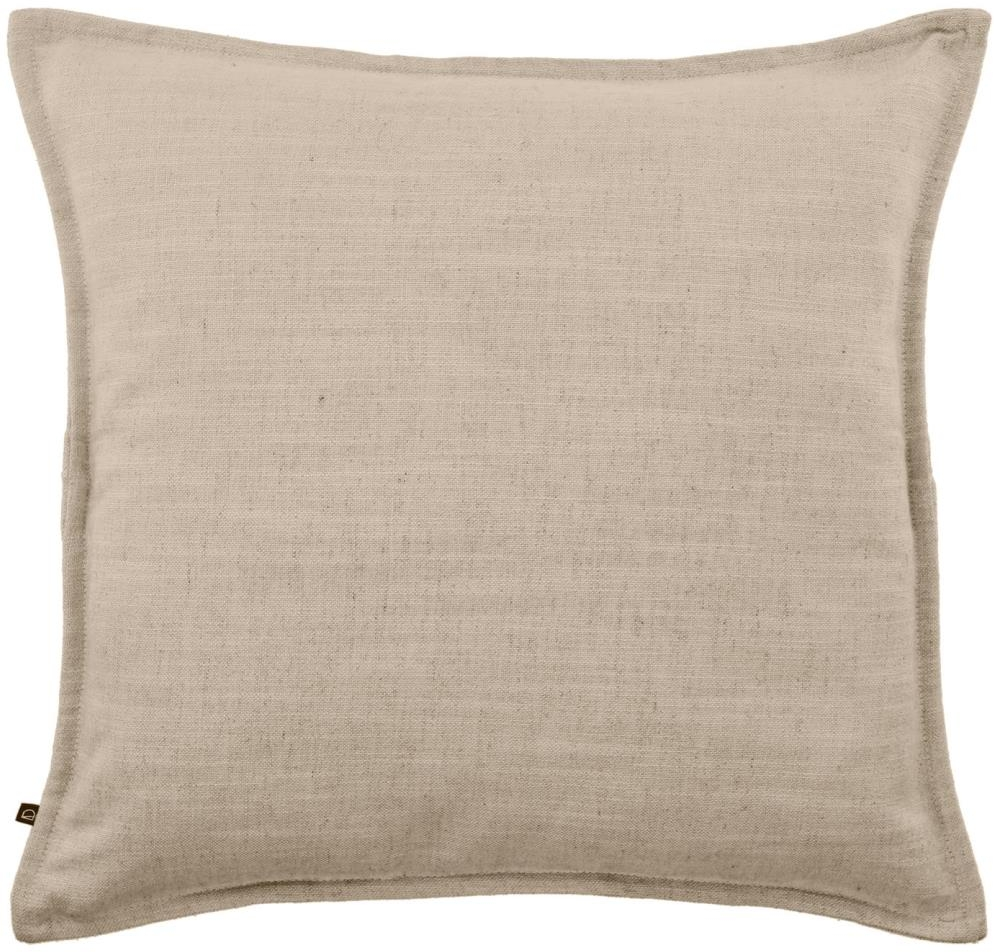 Elegant pudebetræk Kave Home Blok Beige 45x45 cm