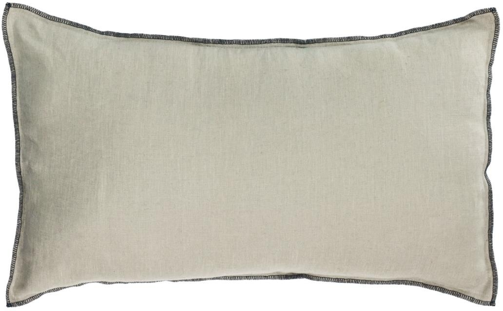 Pudebetræk Kave Home Elea 100 Linned 30x50 Cm Grå