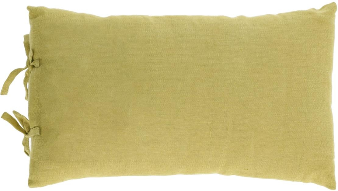 Pudebetræk Kave Home Tazu 100 Naturligt Hør Grøn 30x50 Cm
