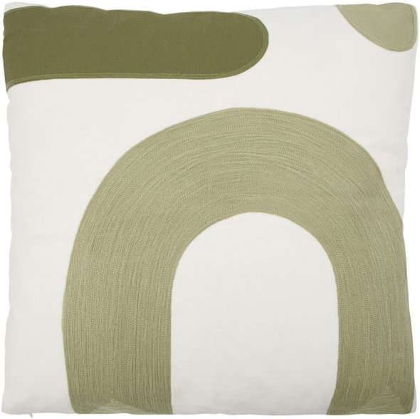 Pudebetræk Pyntepudebetræk House Doctor Curve Blød Bomuld Sand 50x50 Cm