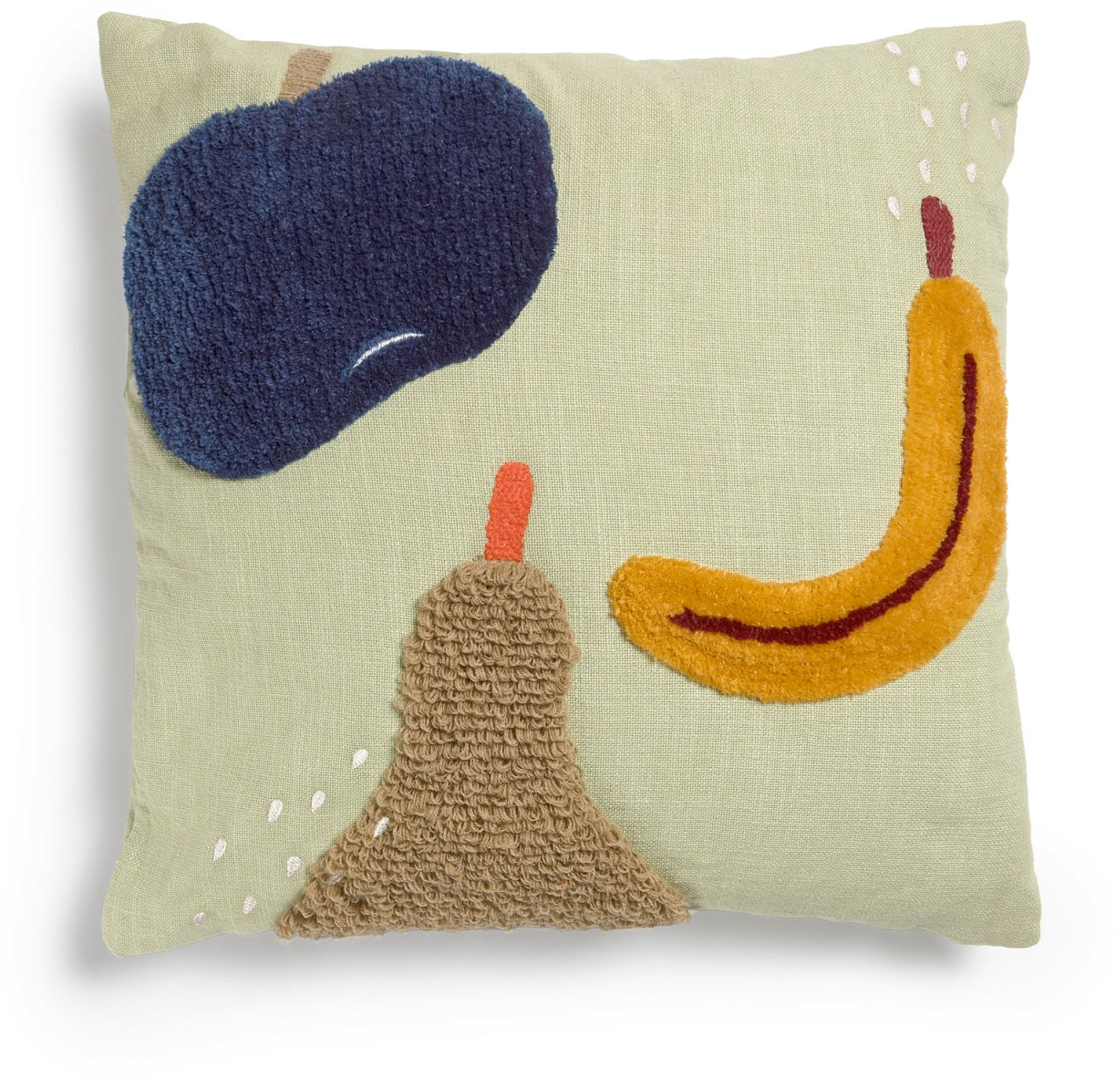 Pudebetræk 45x45 cm Kave Home Amarantha i Grøn - Nordisk Stil