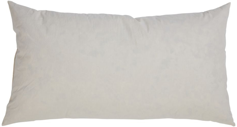 Luksus Pudefyld 50x90 cm i Bomuld og Andefjer - Hvid
