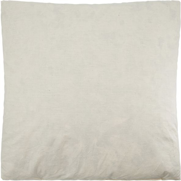 Pudefyld 50x50 cm Hvid Naturfyld - Elegant Komfort