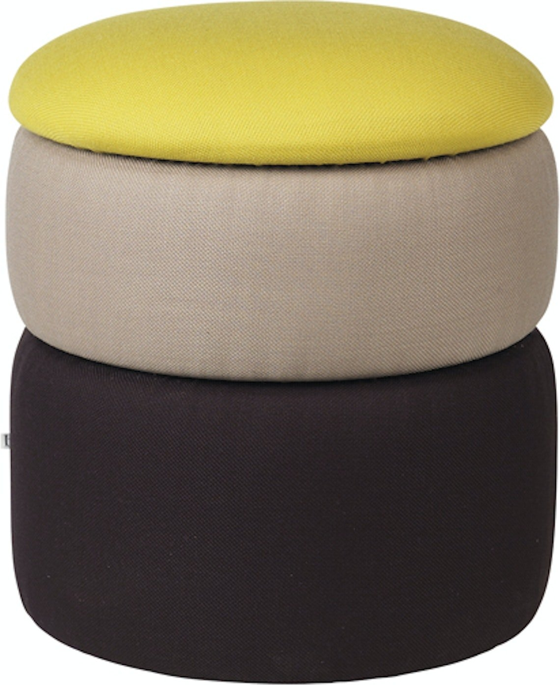 Stilfuld gul puf fra Broste Copenhagen – Pond model