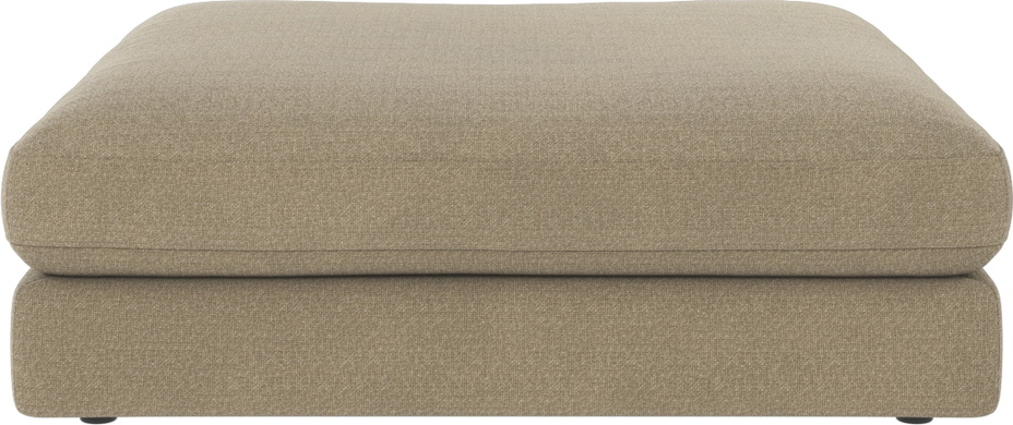 Puf Fodskammel Rowico Duncan Rita Mørk Beige 41x112x103 Cm
