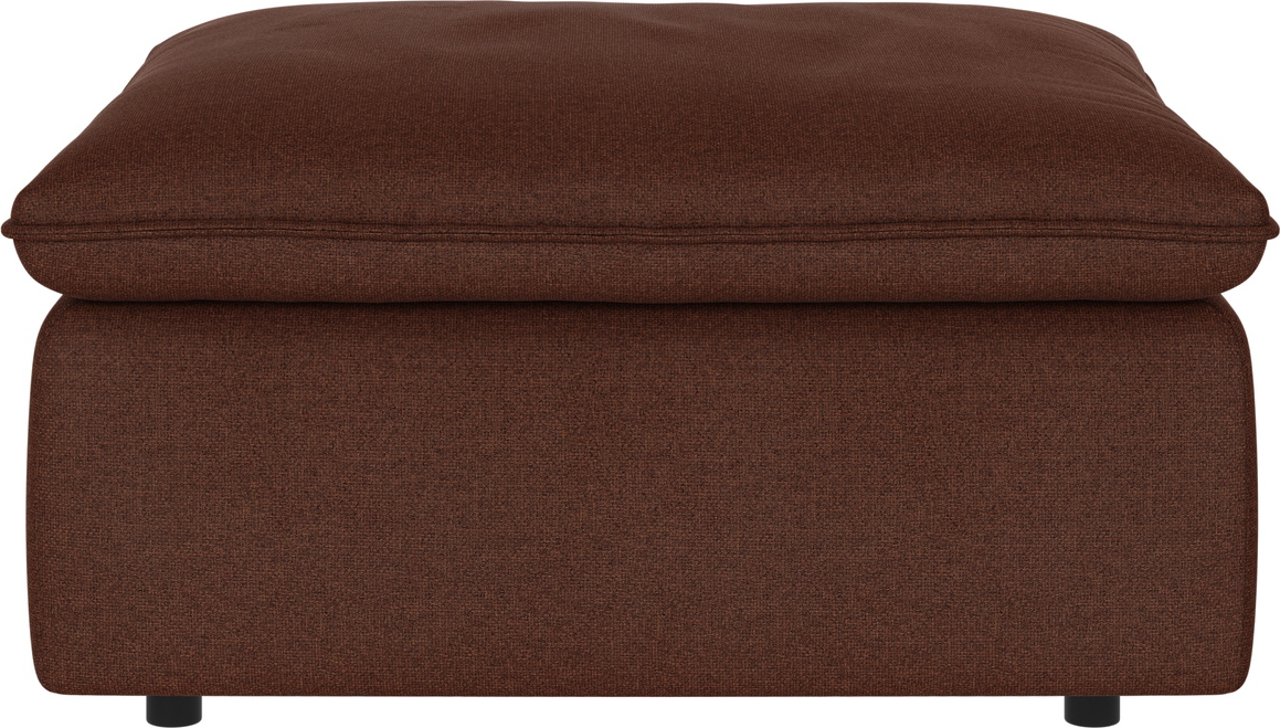 Puf Fodskammel Rowico Rawlins Rita 96 Rød ø91 Cm H45 Cm