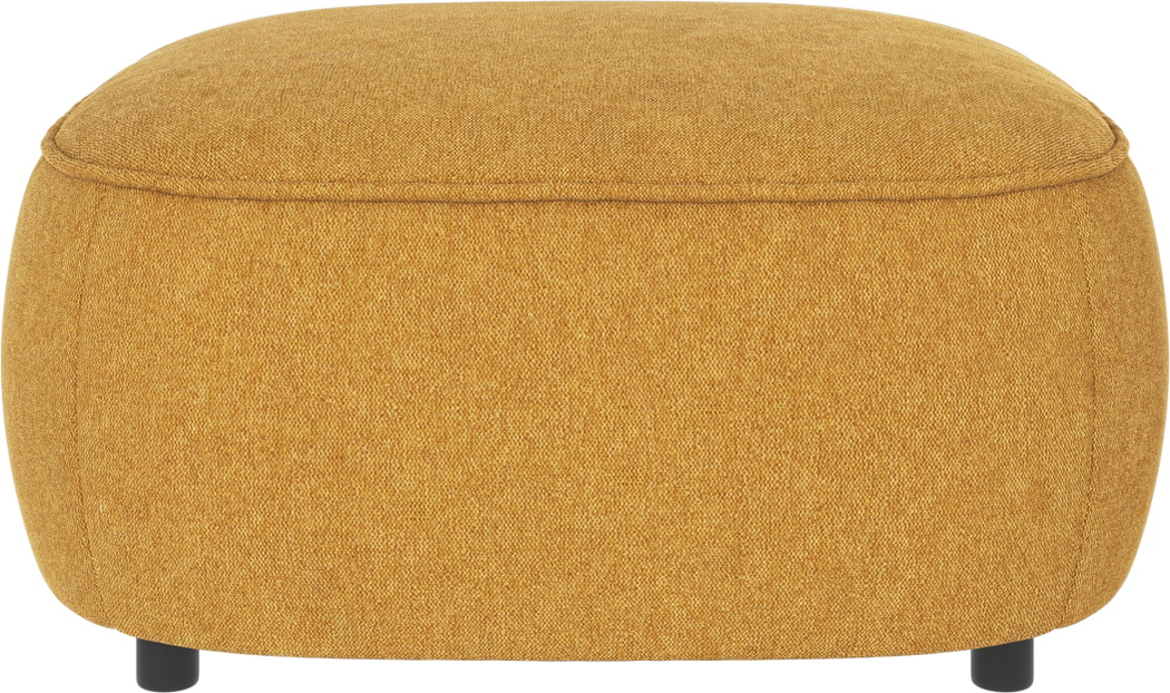 Puf Til Sofa Rowico Norris Brenda Gul Polyester ø89 Cm