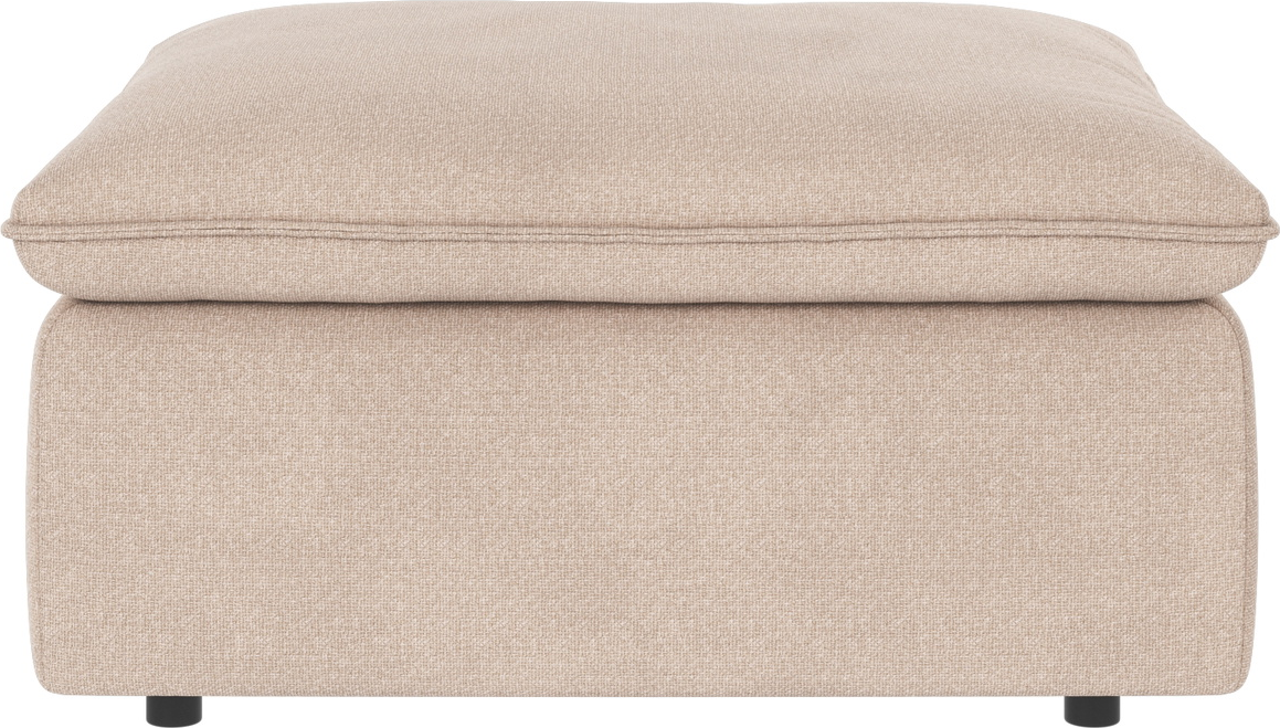 Puf Til Sofa Rowico Rawlins Rita Polyester Lys Beige 91x91x45 Cm   Nordisk Design Fodskammel Fsc-certificeret