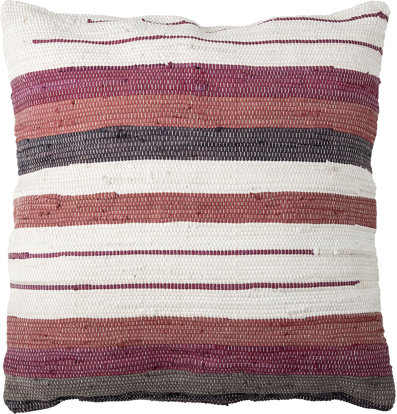 Pyntepude Med Fyld Creative Collection Juliet Rød Stribet 80   80 Cm