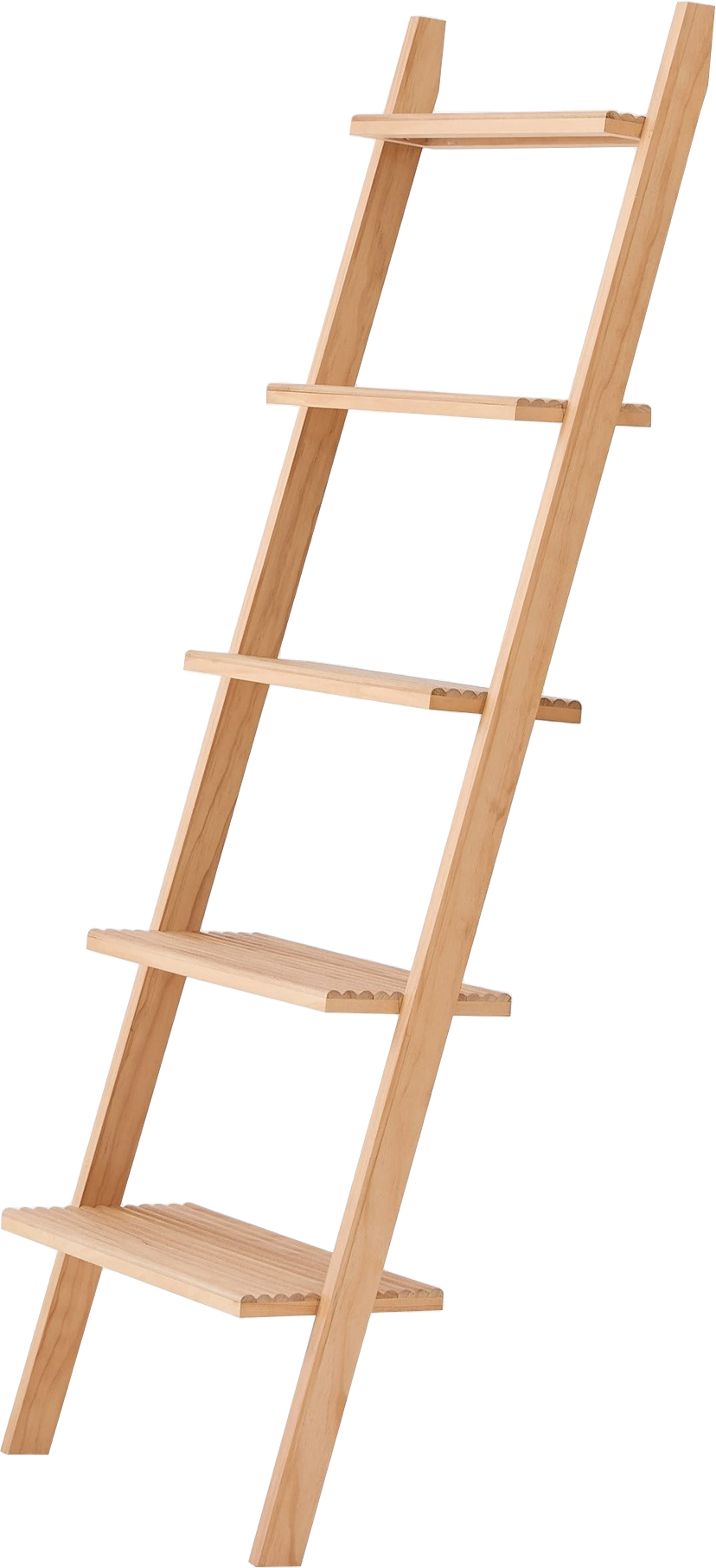 Pyntestige Og Opbevaringsstige Nordlys Furniture Smogen   Massivt Fyrretræ Natur H157ã B55 5ã D49 Cm