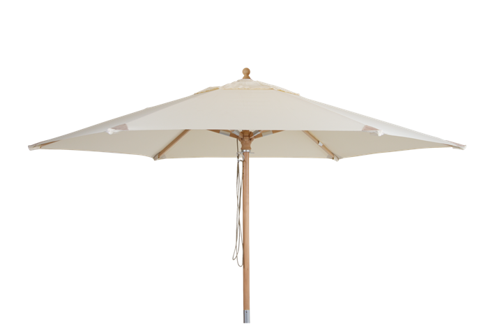 Reggio Parasol 3m Natur Diverse Haveparasol Brafab Enggården Havemøbler
