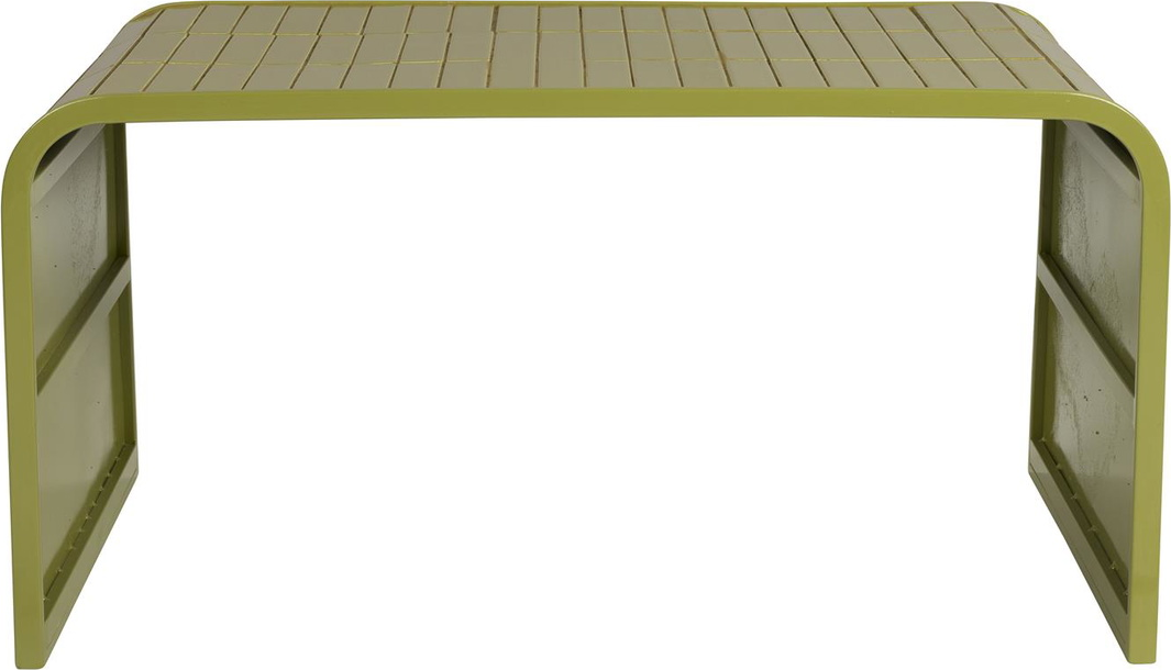 Rektangulært Sofabord Coffee Table Zuiver Tiles Taupe Jern 40x80x47 Cm Indendørs Udendørs