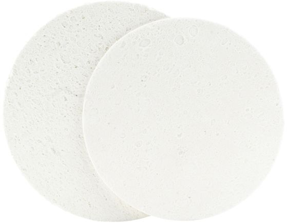 Rensesvamp Til Ansigt Meraki Clean   Genanvendelig Pakke Med   Stk Hvid Cellulose ø7   Cm