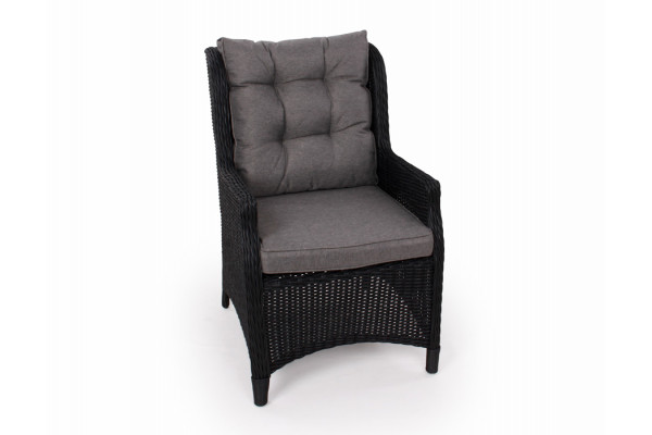 Rio Sort Loungestol