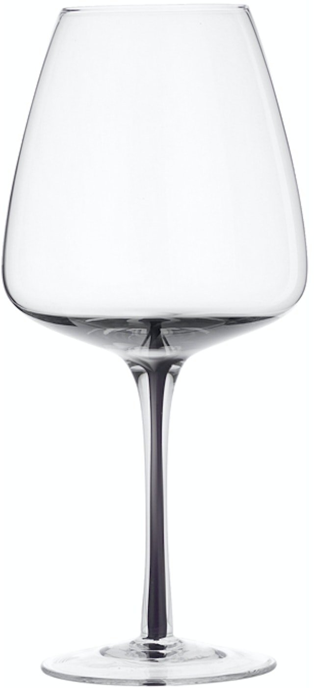 Elegant rødvinsglas sæt fra Broste Copenhagen - Smoke 65 cl