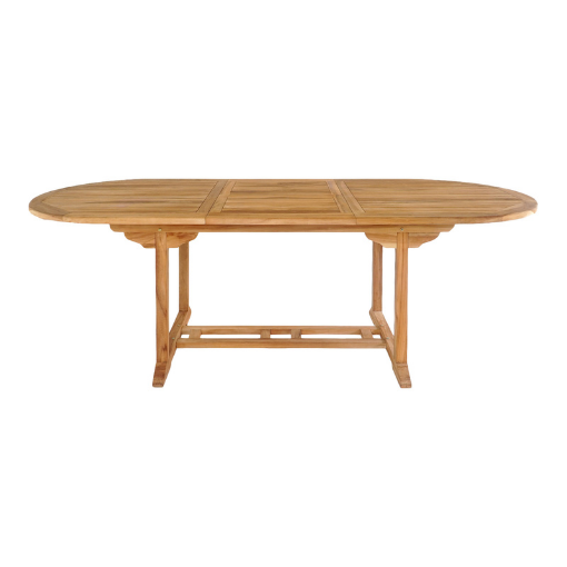 Rønne Havebord 240 cm i Teaktræ – Elegant og Praktisk