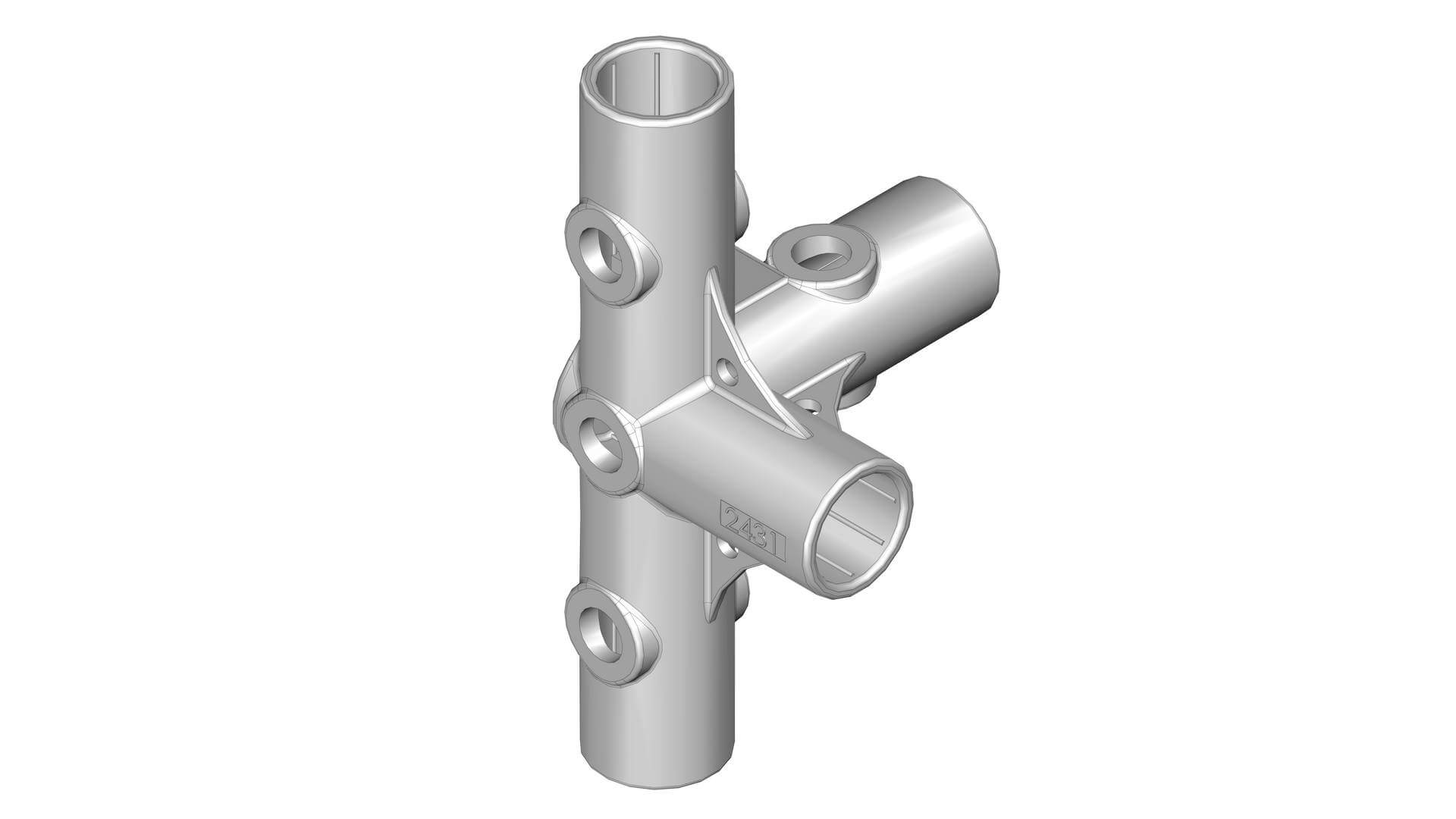 Rørsamler    -vejs 90 Gr  ø19 Mm