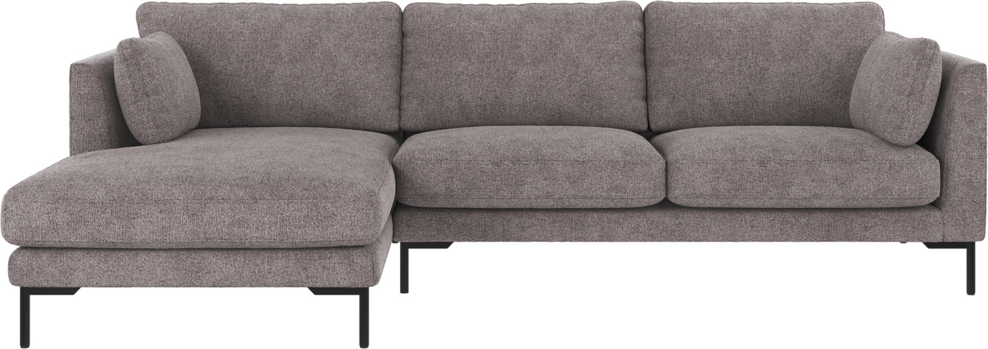 Rowico Corwin Chaiselongsofa Venstrevendt i Grå Greg-stof