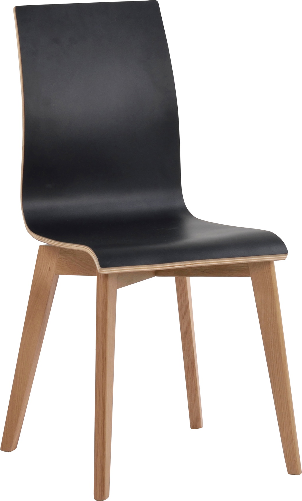 Rowico Gracy Spisebordsstol Sort Laminat Med Egetræsben H89ã B48ã D50 Cm
