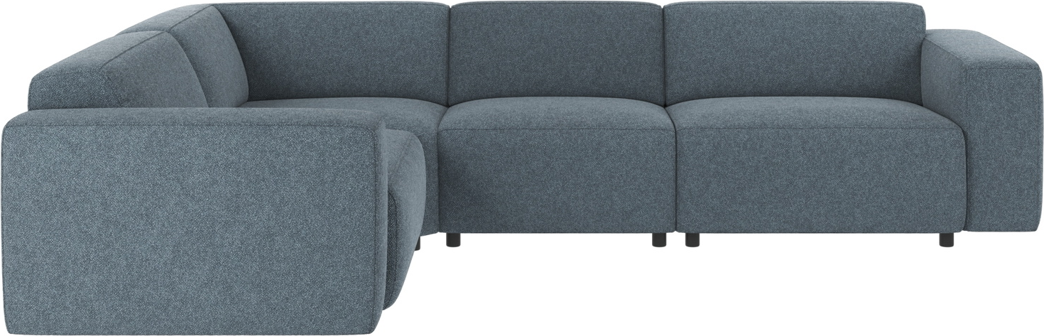 Rowico Willard Modulopbygget Hjørnesofa   Mellemblå Bobby 15 Polyester Skandinavisk Design 70ã 297ã 219 Cm