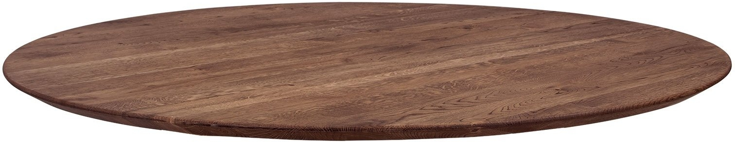 Rund Spisebordplade House Of Sander Chicago ø150   H4 Cm Egetræ Mocca