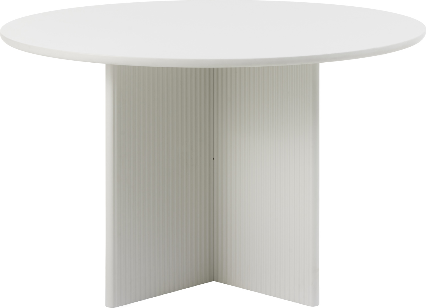 Rundt Spisebord Nordique Design Palma ø110   H75 Cm Greige Mdf
