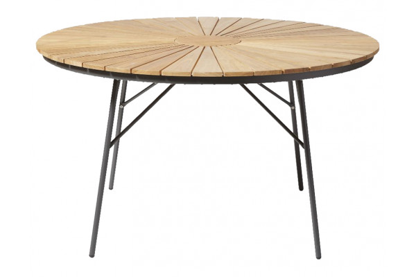 Samsø Havebord ø110 Cm Grå