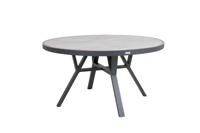 Samvaro Bord Antracit   140 Cm Havebord Brafab Enggården Havemøbler