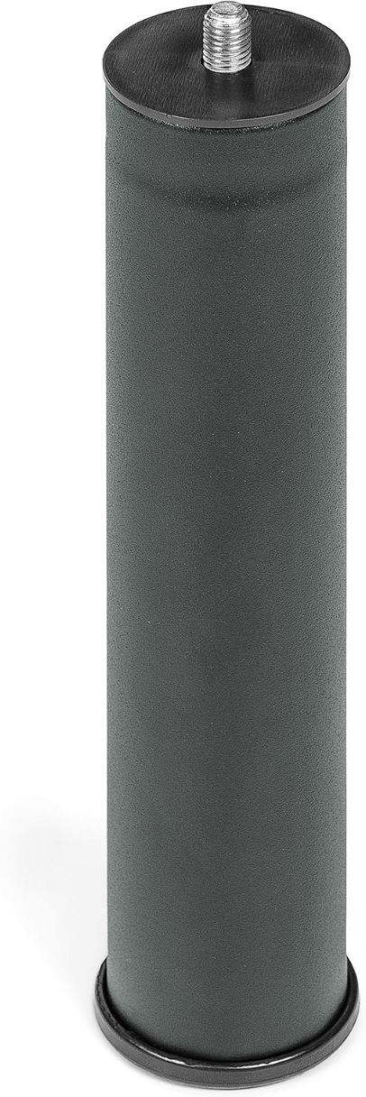 Senge- Og Sofaben Kave Home Sort Metal 25x5x5 Cm ø10 Gevind