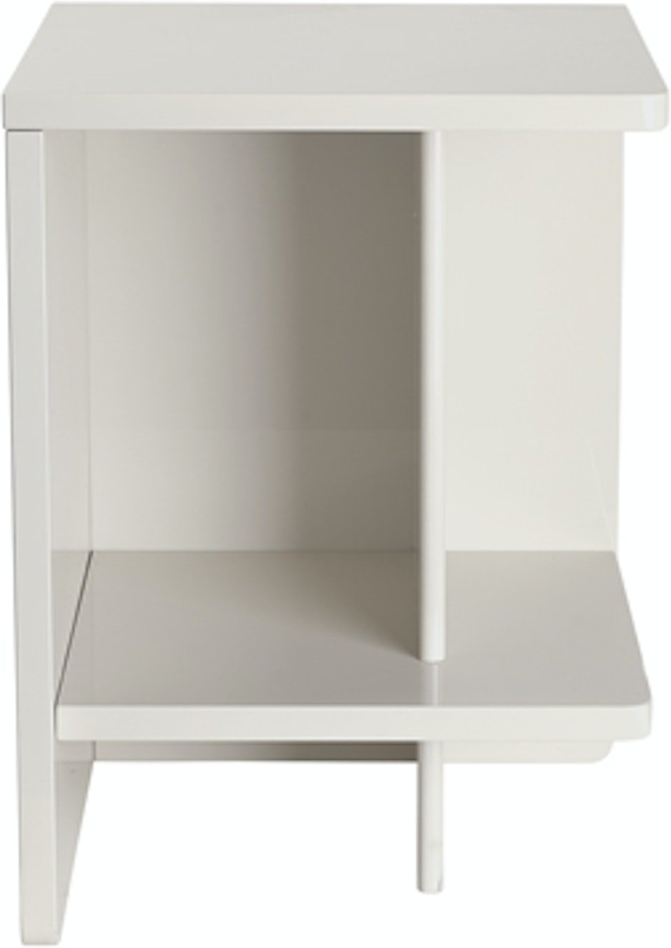 Snehvidt Natbord fra Broste Copenhagen - Stilrent Design