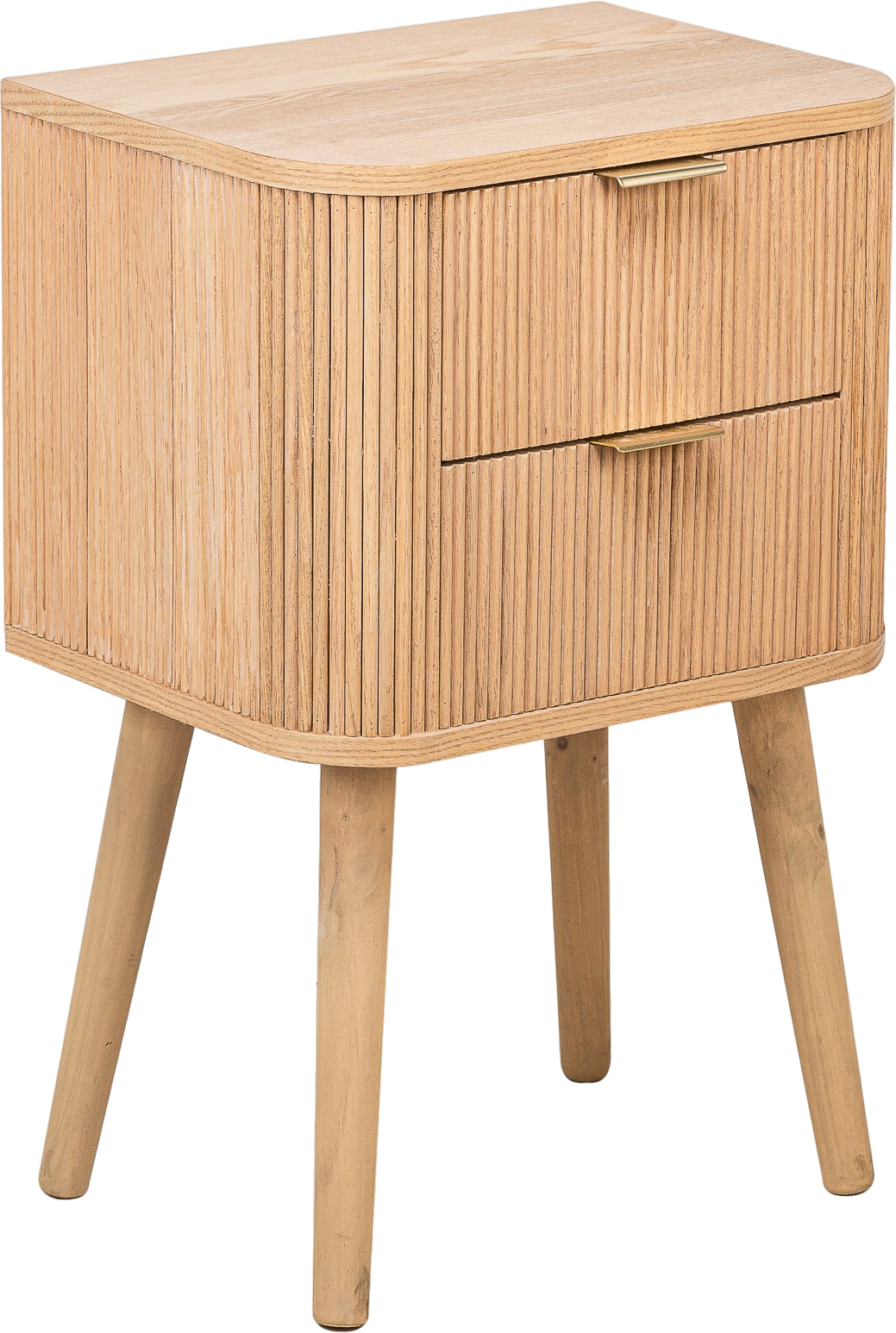 Sengebord Nordlys Furniture Bali2t Fsc-træ Natbord Med Askefinerskuffer 62x40x30 Cm Natur