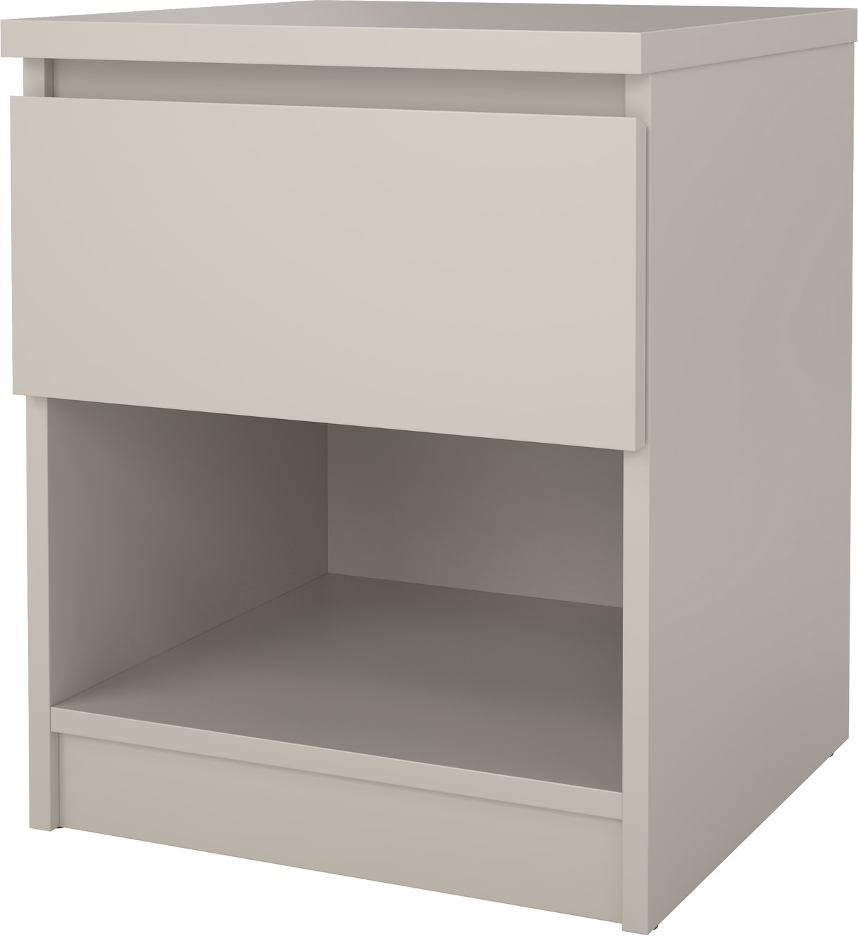 Sengebord Vesterholm Naia   Natbord   Kashmir  Fsc-certificeret Træ    Skuffe   Hylde  H49 5ã B40 4ã D40 Cm