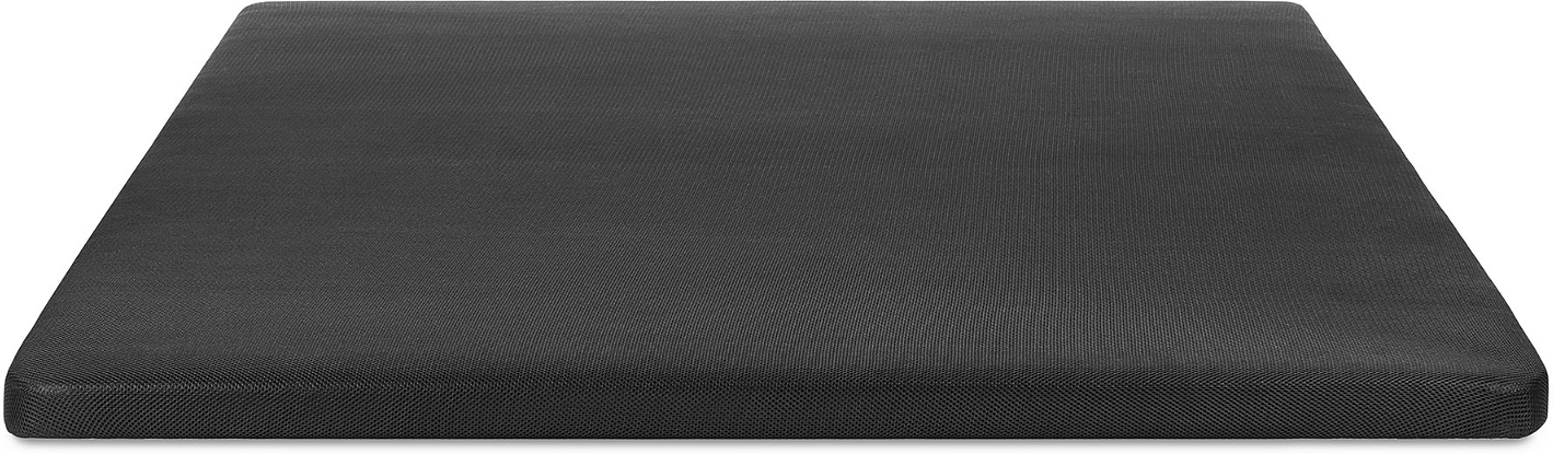 Sengebund Kave Home Under 140x190 Cm Sort 3d-åndbart Stof Stålramme
