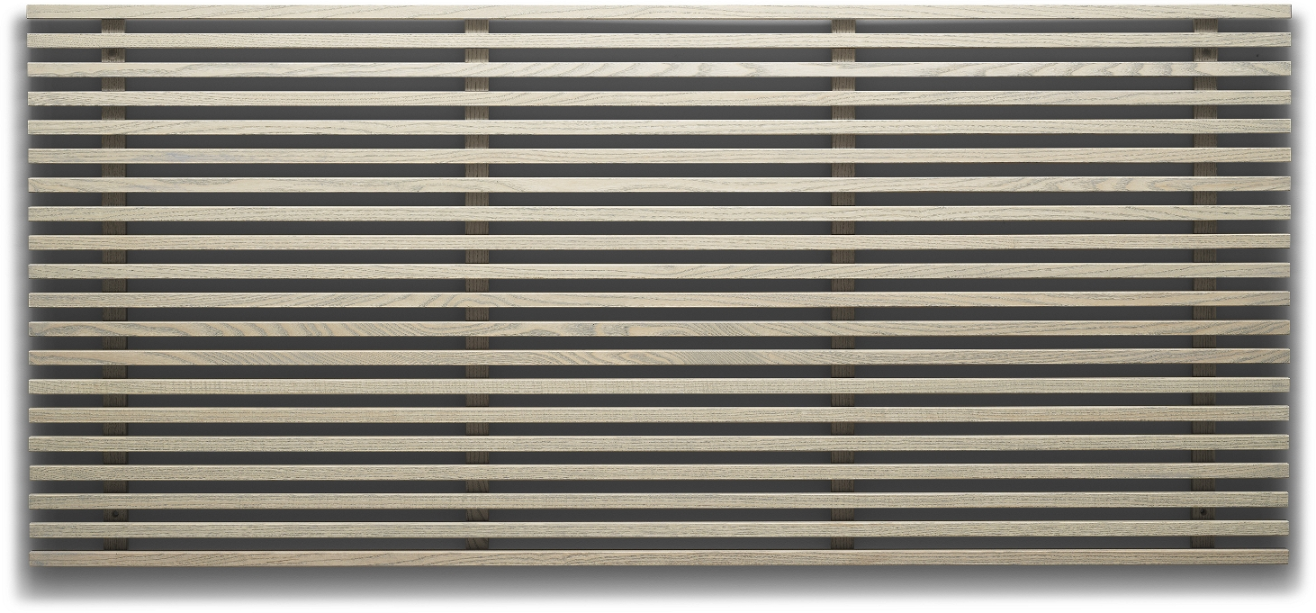 Sengegavl Zece i Gråolieret Massiv Ask – Elegant Design