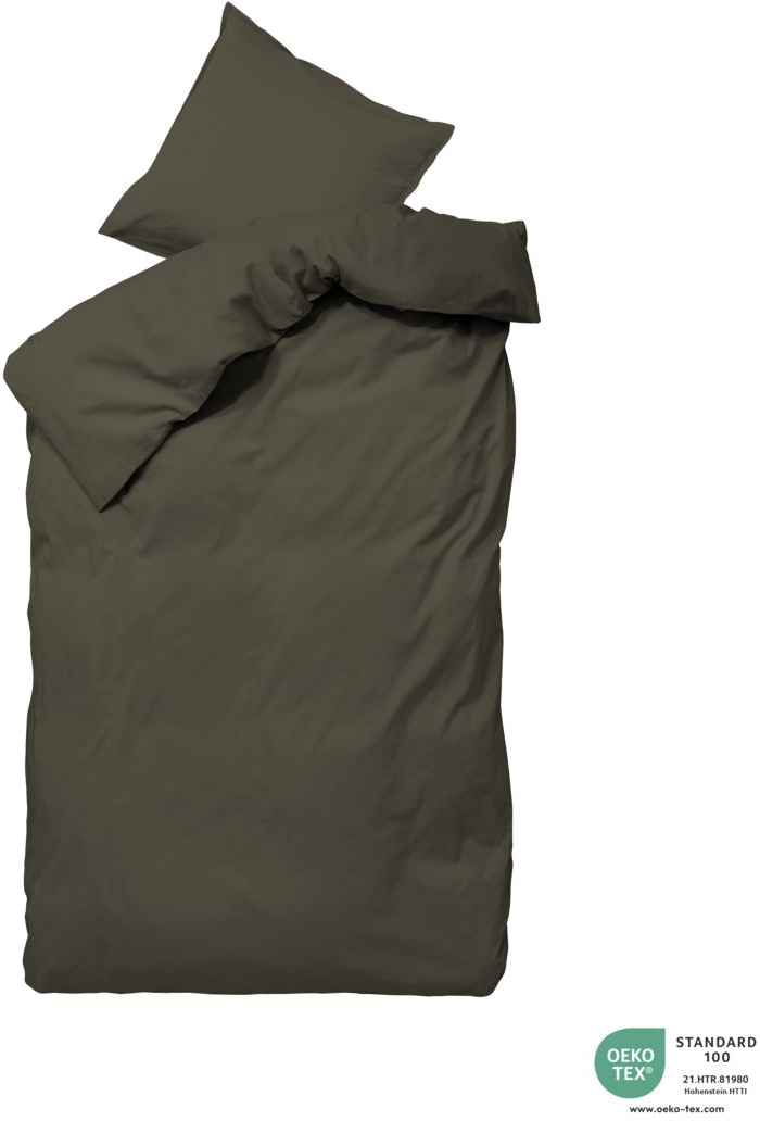 Sengesæt Bynord Ingrid Bark i Økologisk Bomuld - 140x220 cm