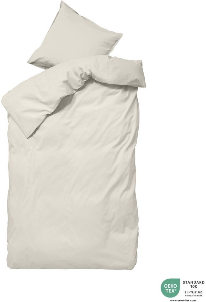 Sengesæt Bynord Ingrid Shell   økologisk Bomuld 150ã 210 Cm Og Pude 60ã 50 Cm