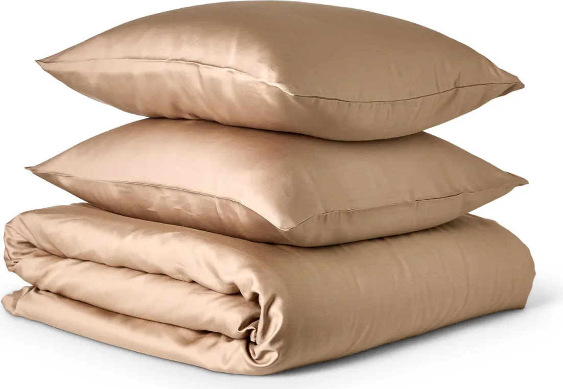 Bremdals Pure Dreams Sengetøjssæt i Bambusviskose - Beige